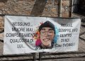 Striscioni per Thomas Bricca