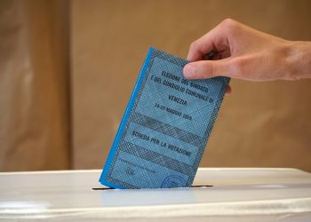 Un seggio elettorale a Venezia