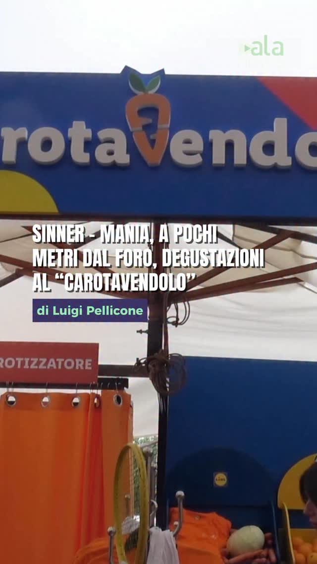 A Roma esplode la Sinner-mania: a pochi passi dal Foro Italico apre il “Carotav…