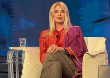 Concita Borrelli a Porta a Porta
