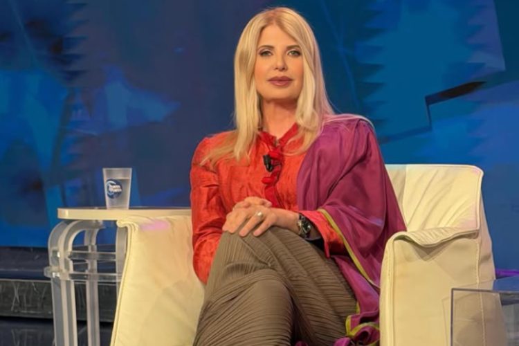 Concita Borrelli a Porta a Porta