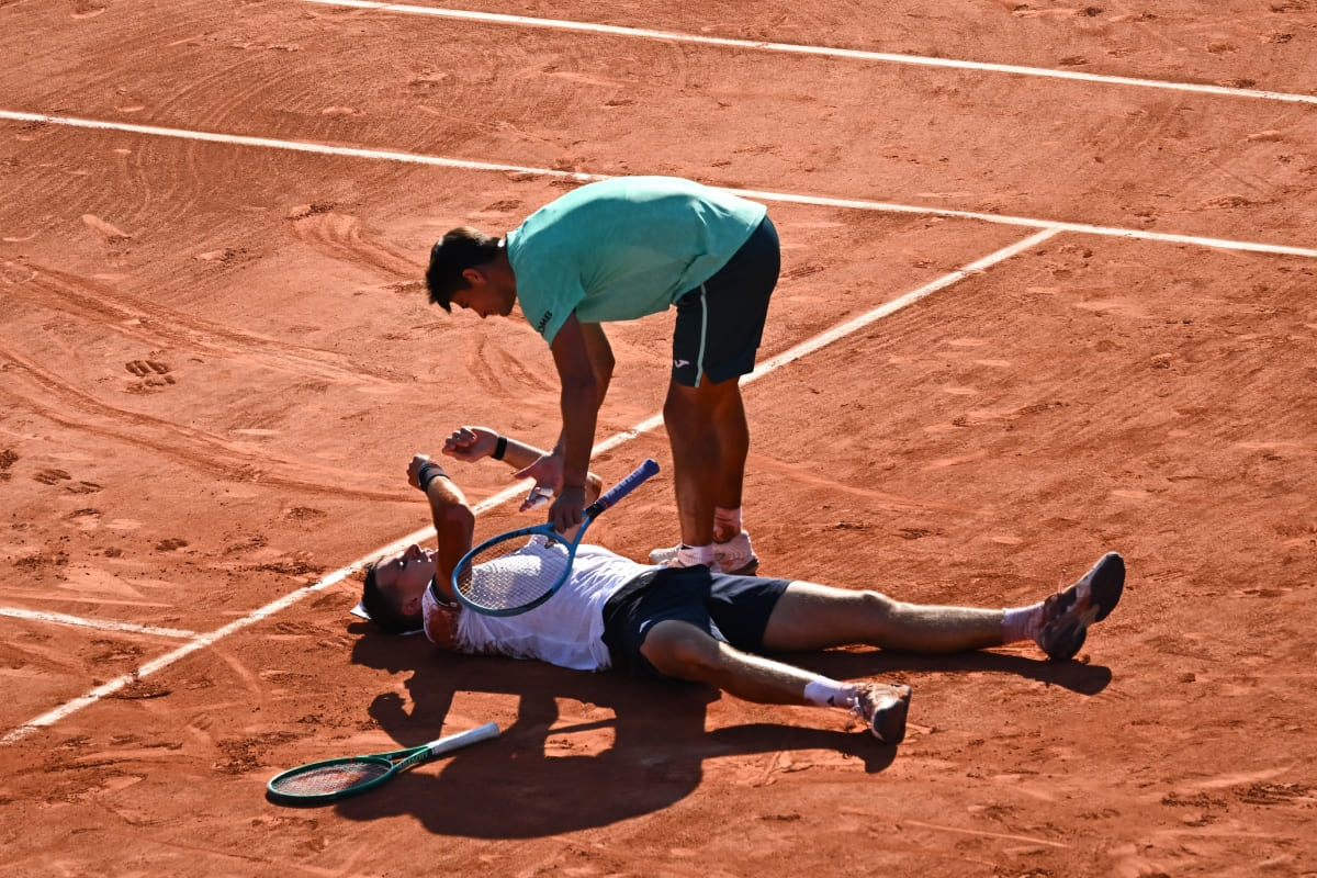 Troppo caldo a Parigi: è record di interventi di pronto soccorso al Roland Garros