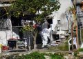 Carabinieri al lavoro per effettuare i rilievi nella villetta di Bordighera dove viveva la piccola Beatrice, morta lo scorso 9 febbraio. Bordighera 30 maggio 2026