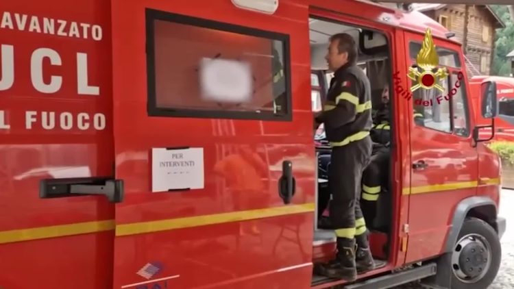 Maltempo Piemonte, 374 interventi dei vigili del fuoco in due giorni