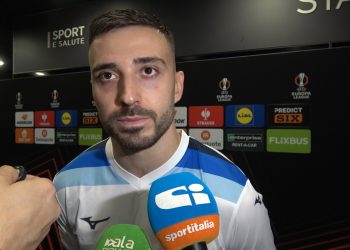 20250124001607_Lazio_Real_Sociedad_Mario_Gila_in_mixed_zone_dopo_il_suo_primo_goal_in_Europa_Sono_contento_