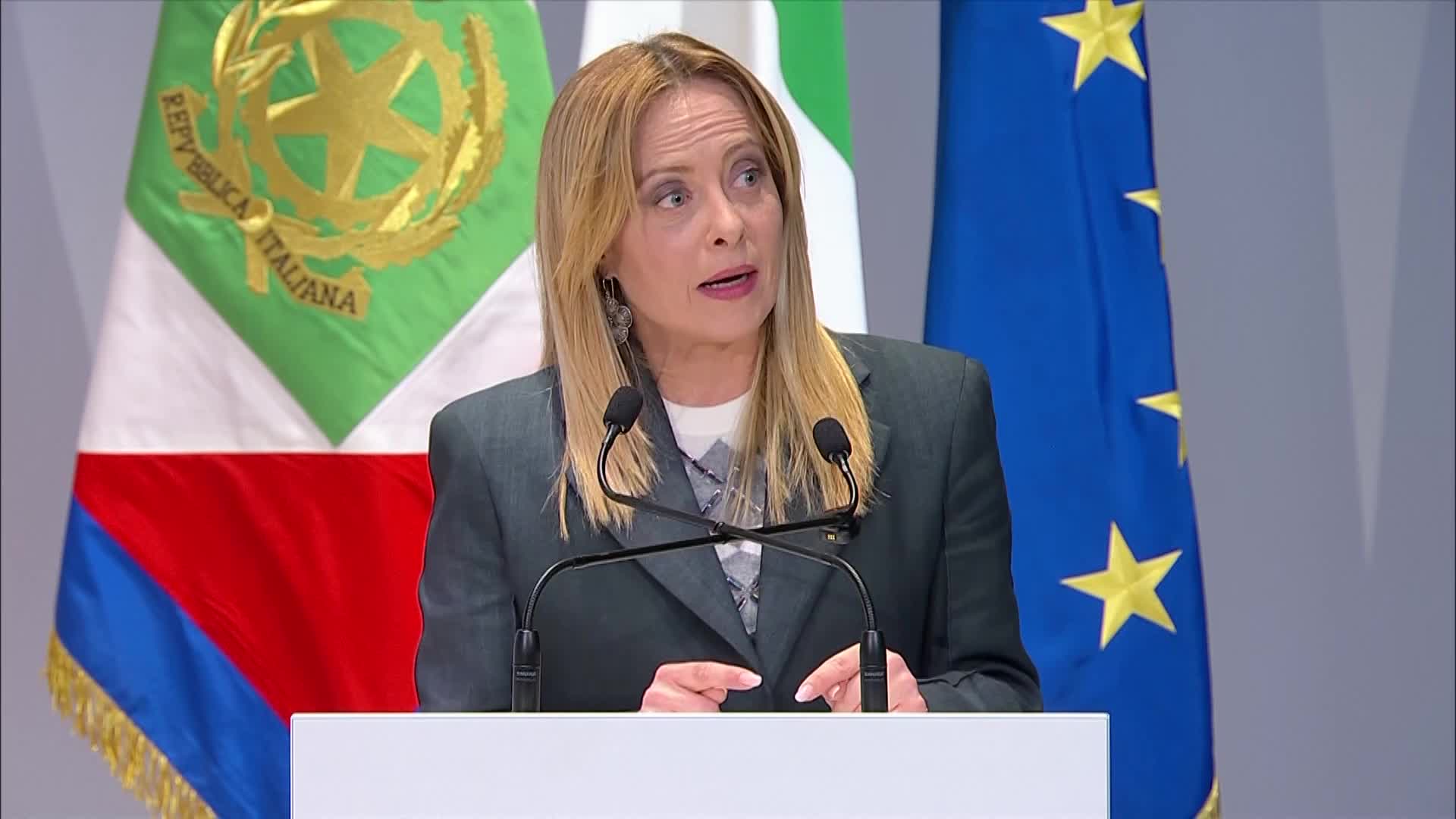 Meloni: definiremo con l’Ue le misure finanziabili con la flessibilità