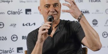 Agassi commenta il malore di Sinner - nella foto Andre Agassi