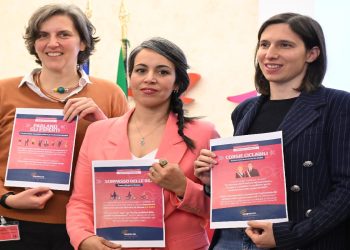 Annalisa Corrado, Ouidad Bakkali ed Elly Schlein