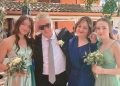 Scatto della famiglia con prensenti Antonella Di Ielsi e sua figlia Sara, morte per avvelenamento da ricina