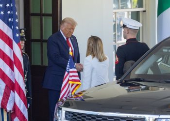 Donald Trump e Giorgia Meloni