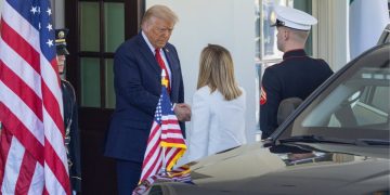 Donald Trump e Giorgia Meloni