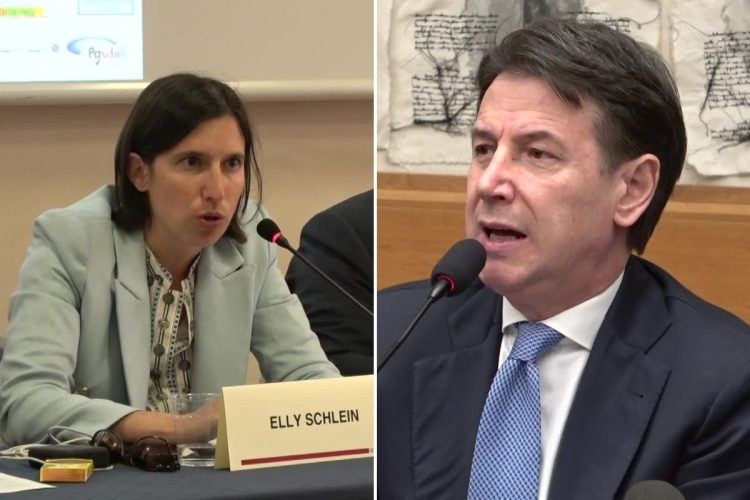 Elly Schlein e Giuseppe Conte sulla legge elettorale