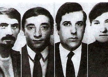 Ergastolo a Curcio e Moretti - nella foto, il gruppo storico delle Brigate Rosse
