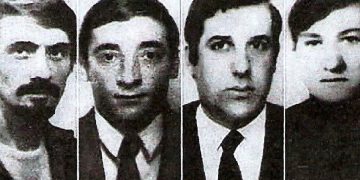 Ergastolo a Curcio e Moretti - nella foto, il gruppo storico delle Brigate Rosse