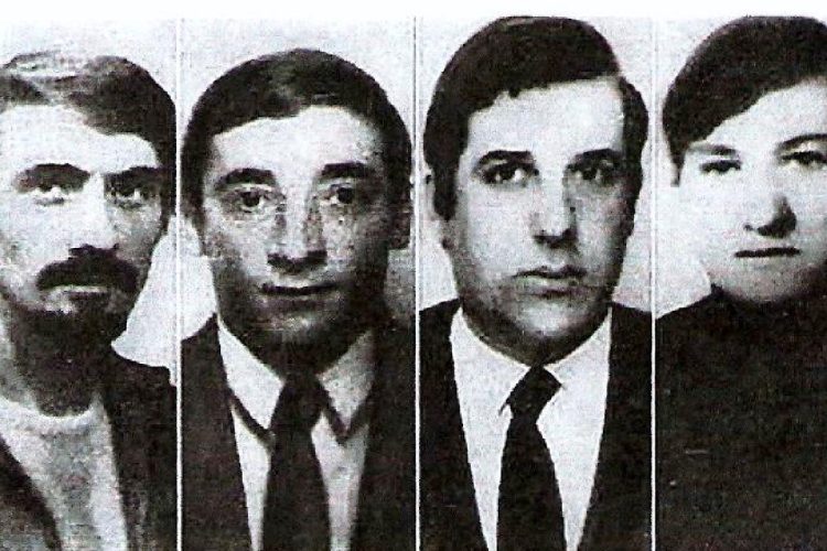 Ergastolo a Curcio e Moretti - nella foto, il gruppo storico delle Brigate Rosse