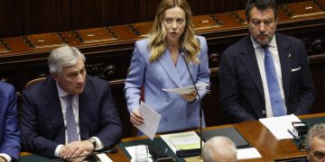 Giorgia Meloni alla Camera