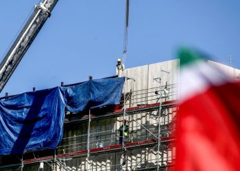 Il cantiere del nuovo consolato Usa a Milano