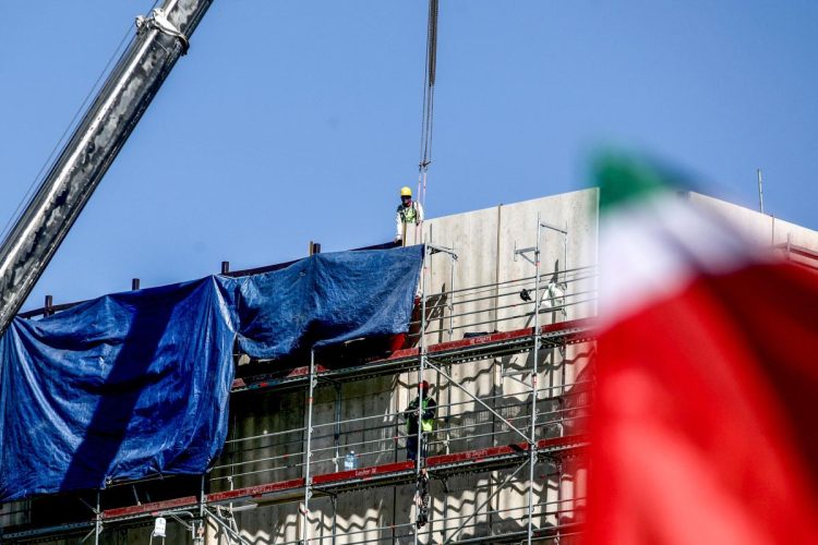 Il cantiere del nuovo consolato Usa a Milano