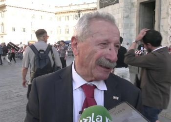Il presidente di Anpi Milano Primo Minelli