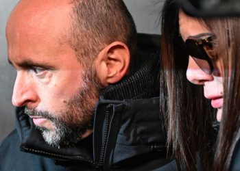 Jacques Moretti assieme alla moglie Jessica