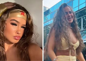 La TikToker 23enne Brooke George. Rischia la pena di morte a Dubai