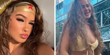 La TikToker 23enne Brooke George. Rischia la pena di morte a Dubai