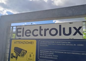 Lo stabilimento Electrolux di Cerreto d'Esi