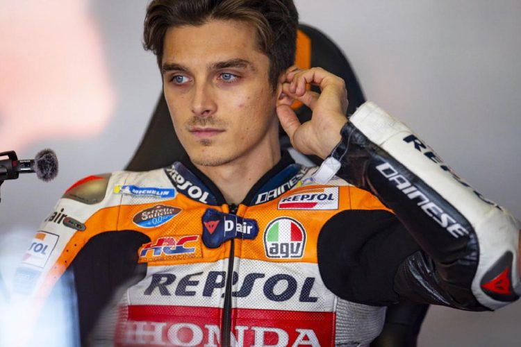 Luca Marini si avvicina alla firma con Trackhouse - nella foto, Luca Marini
