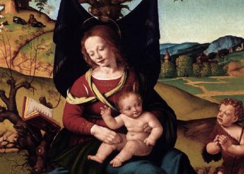 Madonna col bambino, il dipinto finito in Svizzera per un errore numerico - nella foto, il quadro "La madonna col bambino" di Piero di Cosimo