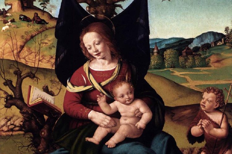 Madonna col bambino, il dipinto finito in Svizzera per un errore numerico - nella foto, il quadro "La madonna col bambino" di Piero di Cosimo