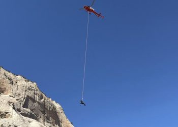 Elisoccorso in montagna. Straniero ferito salvato all’alba a 2.000 metri nel vallone sopra Bardonecchia