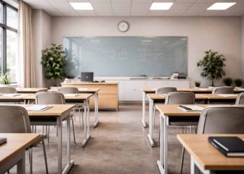 Scuola, mobilità ATA e 35mila posti vacanti - nella foto, dei banchi di scuola