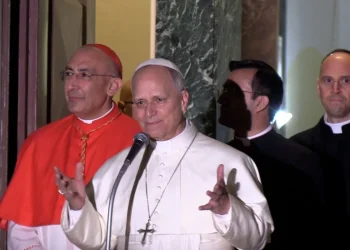 Abusi nella chiesa, la protesta della sedia vuota - nella foto Papa Leone XIV