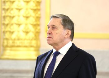 immagine di Yuri Ushakov che concluso il G7 attacca gli alleati europei