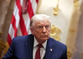 Primo piano di Donald Trump