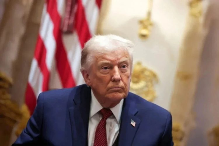 Primo piano di Donald Trump