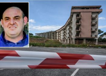 Mario Landolfi e il cantiere di Pollena Trocchia teatro del duplice femminicidio. L'uomo ha tentato il suicidio nel carcere di Poggioreale dopo l'arresto