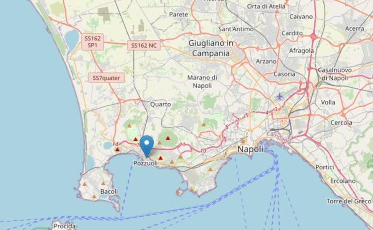 Terremoto di magnitudo Campi Flegrei