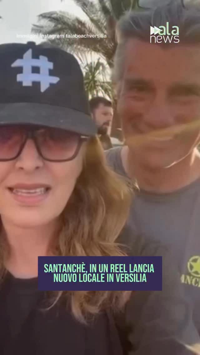 Daniela Santanchè torna in Versilia e lo fa attraverso i social.