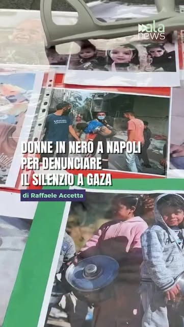 Nel Largo Berlinguer torna il sit-in silenzioso delle Donne Life For Gaza.