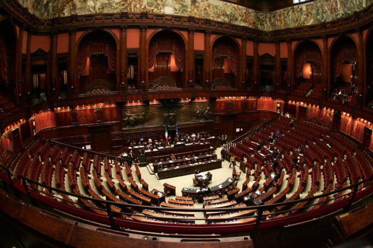 Aula del Senato vuota