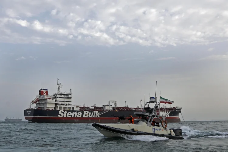 British flagged oil tanker 'Stena Impero' seized at Strait of Hormuz