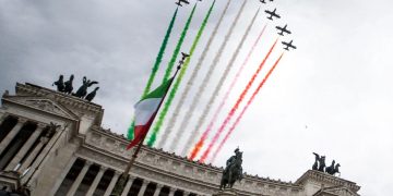 frecce tricolore per la Festa della Repubblica 2026