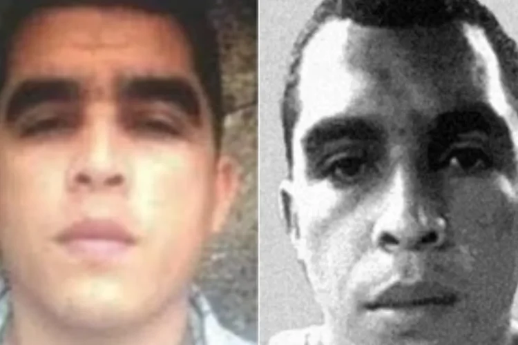 Due ritratti di Héctor Guerrero Flores, uno a colori e uno in bianco e nero.