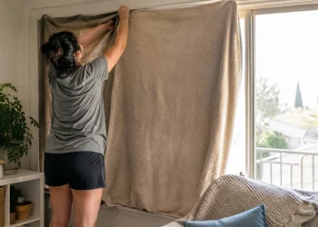 Coperte alle finestre contro il caldo: il rimedio fai da te che può funzionare davvero