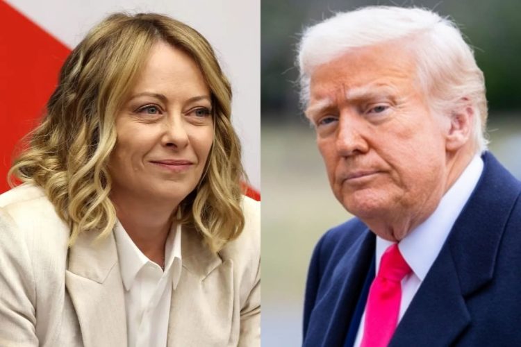 Meloni e Trump