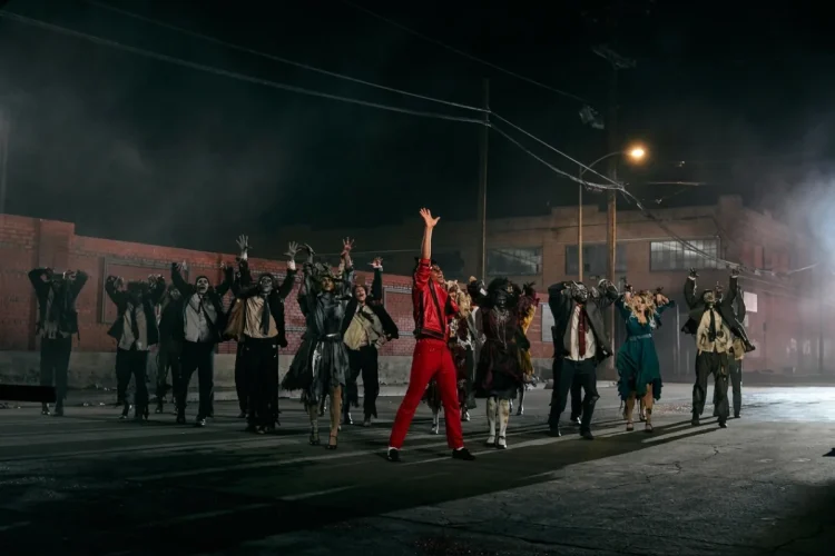 Ripresa del film "Michael" che ha battuto Oppenheimer al box office.