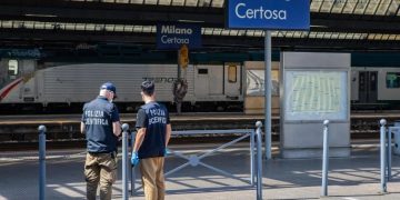 immagine dei binari della stazione di Milano Certosa