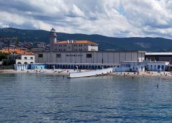 La spiaggia Pedocin di Trieste