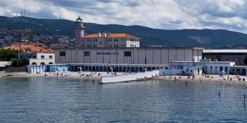 La spiaggia Pedocin di Trieste